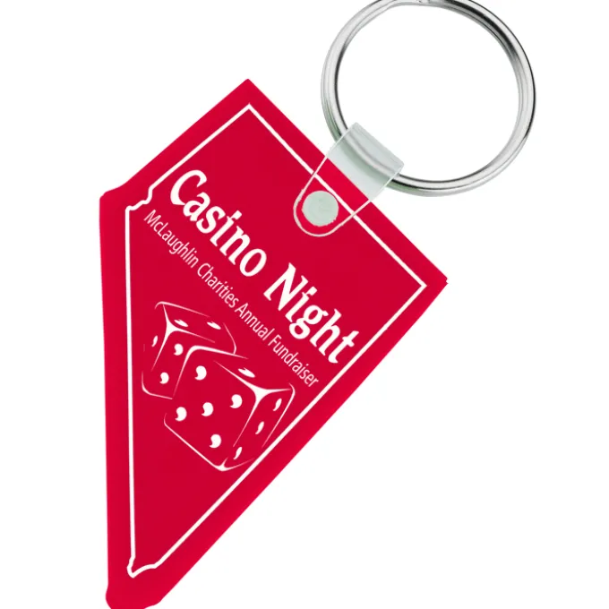 Nevada Soft Keychain - Translucent