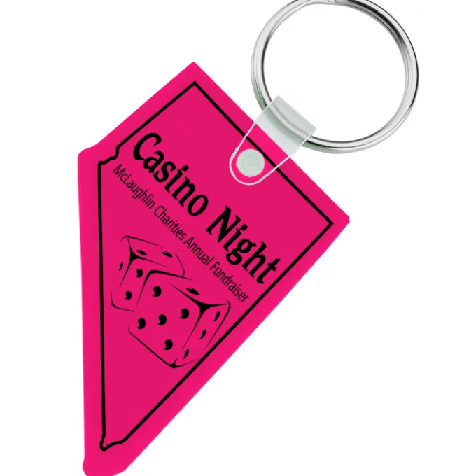 Nevada Soft Keychain - Translucent