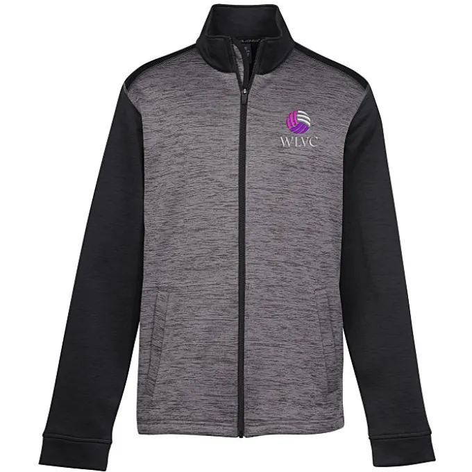 Newbury Colorblock Melange Fleece Jacket - Men's