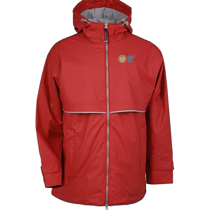 New Englander Rain Jacket - Men's - Embroidered