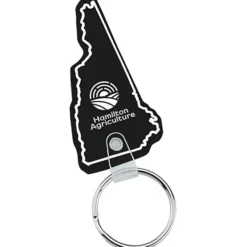 New Hampshire Soft Keychain - Opaque
