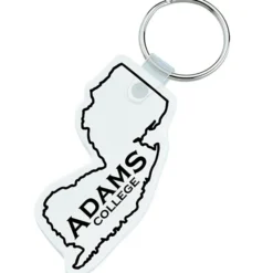 New Jersey Soft Keychain - Opaque