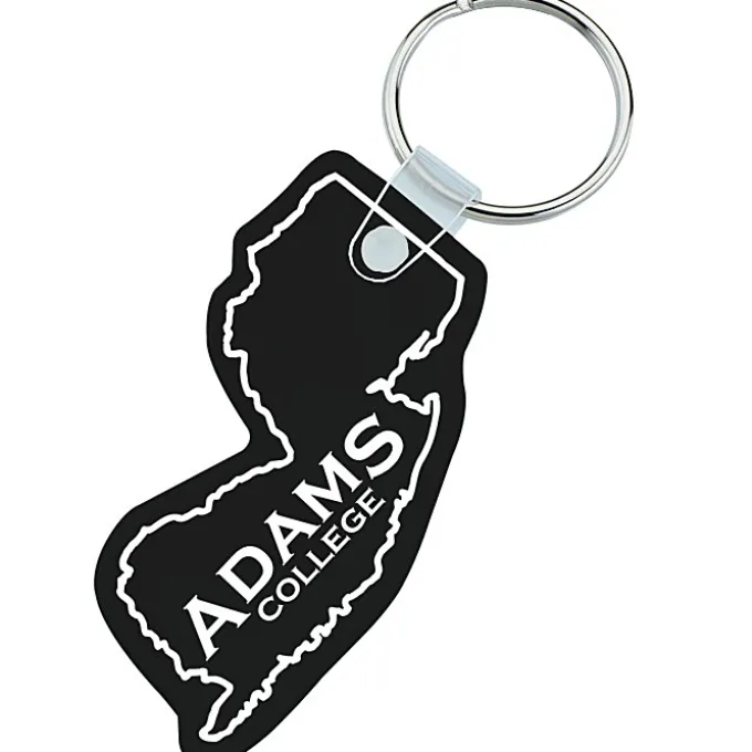 New Jersey Soft Keychain - Opaque