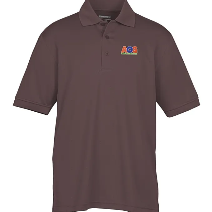 Newport Polyester Mesh Polo - Men's