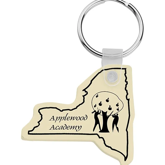 New York Soft Keychain - Opaque