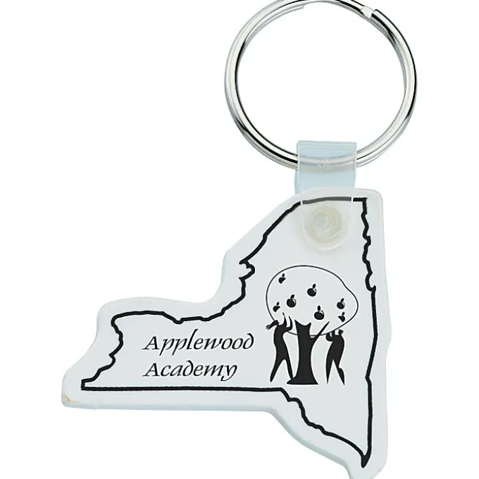 New York Soft Keychain - Opaque