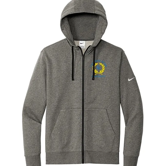 Nike Club Fleece Sleeve Swoosh Full-Zip Hoodie - Men's