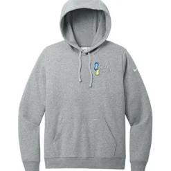 Nike Club Fleece Sleeve Swoosh Pullover Hoodie - Ladies' - Embroidered