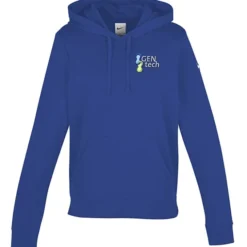 Nike Club Fleece Sleeve Swoosh Pullover Hoodie - Ladies' - Embroidered
