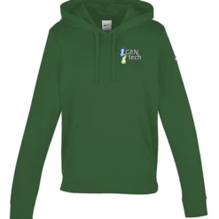 Nike Club Fleece Sleeve Swoosh Pullover Hoodie - Ladies' - Embroidered