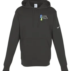 Nike Club Fleece Sleeve Swoosh Pullover Hoodie - Men's - Embroidered - 24 hr