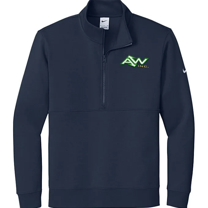 Nike Club Fleece Sleeve Swoosh 1/2-Zip Pullover - Men's