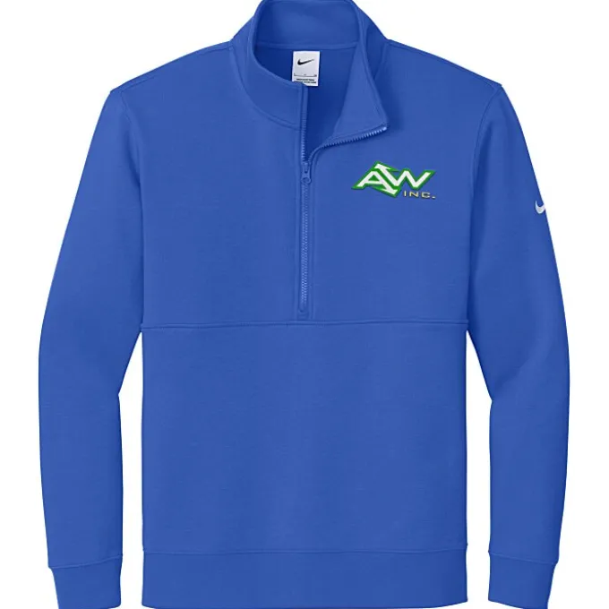 Nike Club Fleece Sleeve Swoosh 1/2-Zip Pullover - Men's