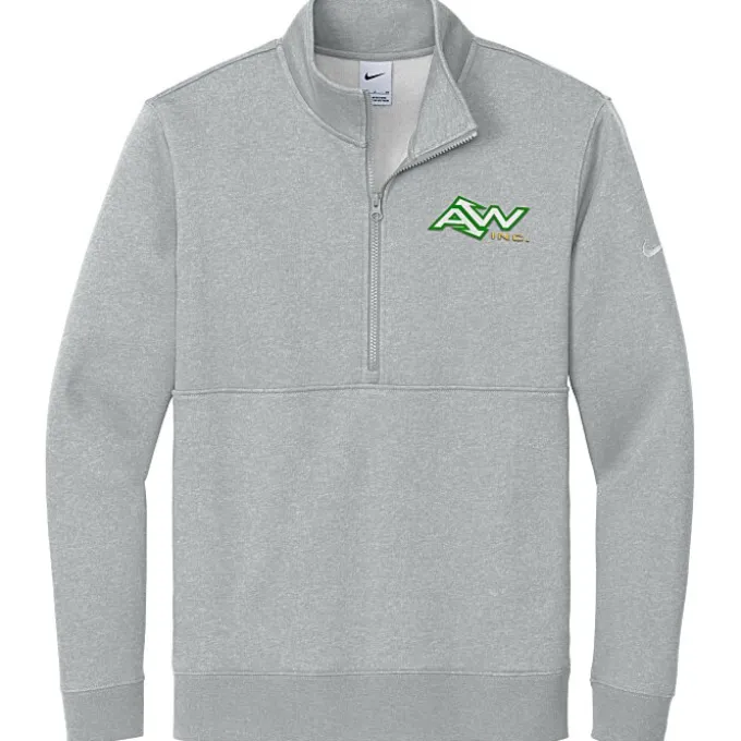 Nike Club Fleece Sleeve Swoosh 1/2-Zip Pullover - Men's