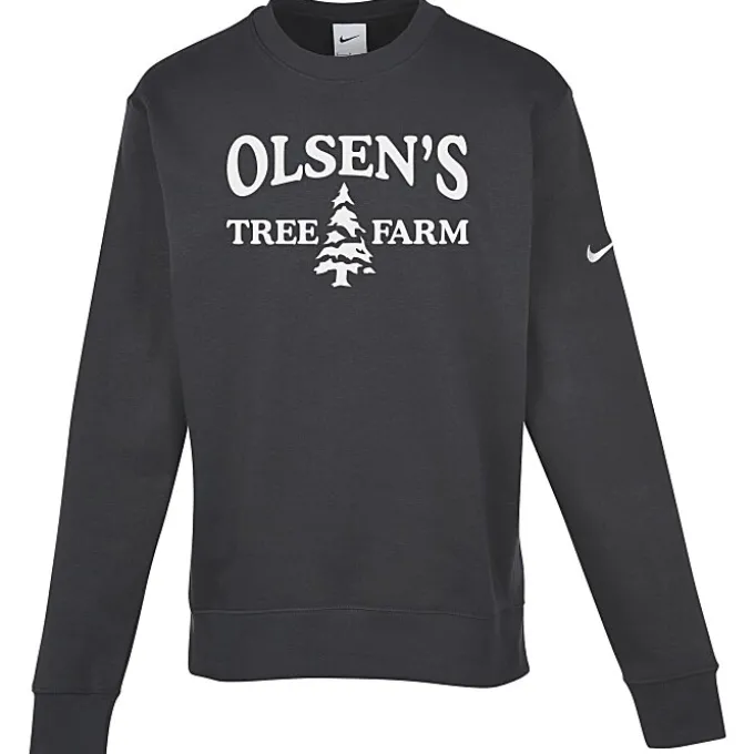 Nike Club Fleece Sleeve Swoosh Crew Sweatshirt