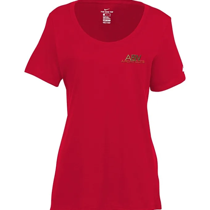 Nike Performance Blend T-Shirt - Ladies' - Embroidered