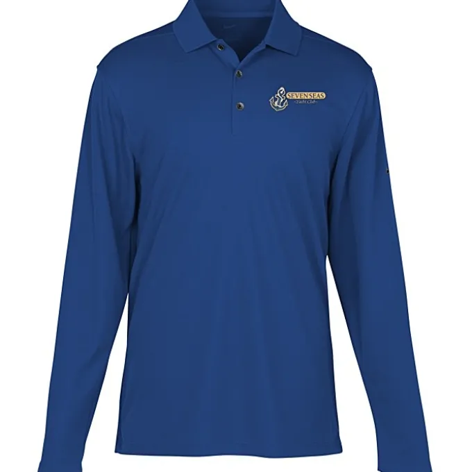 Nike Performance Tech Pique LS Polo 2.0 - Men's - 24 hr