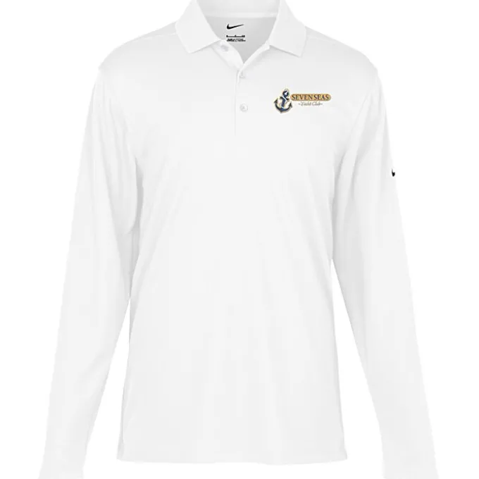 Nike Performance Tech Pique LS Polo 2.0 - Men's - 24 hr