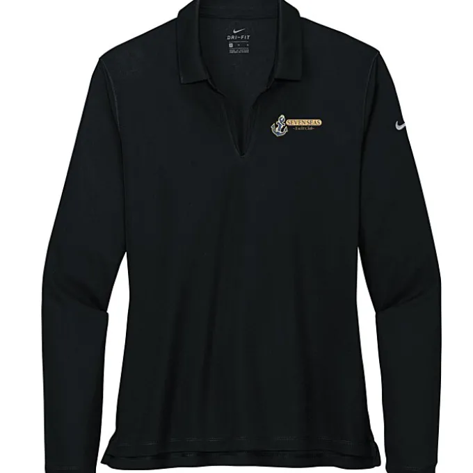 Nike Performance Tech Pique LS Polo 2.0 - Ladies' - 24 hr