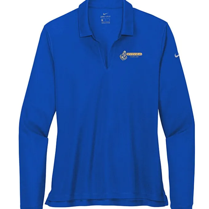 Nike Performance Tech Pique LS Polo 2.0 - Ladies' - 24 hr