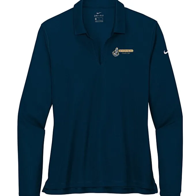 Nike Performance Tech Pique LS Polo 2.0 - Ladies' - 24 hr