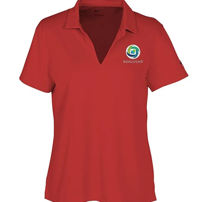 Nike Performance Tech Pique Polo 2.0 - Ladies' - Embroidered