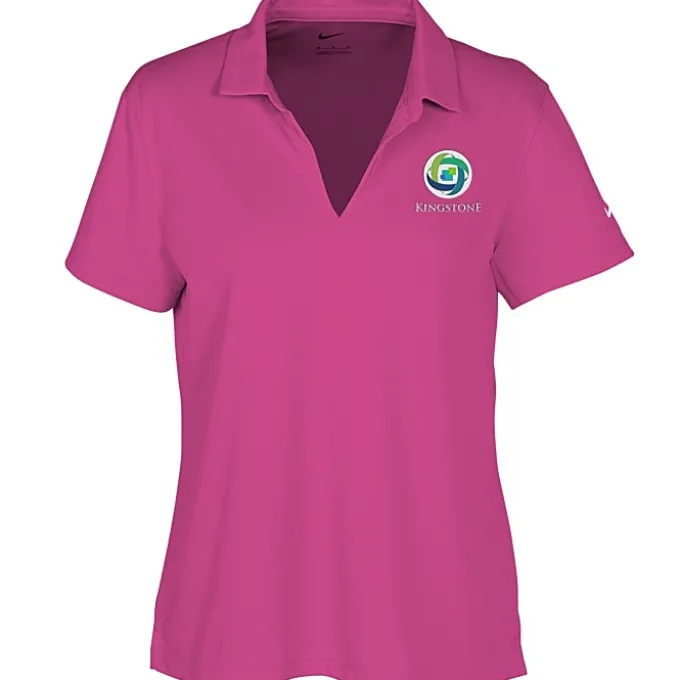 Nike Performance Tech Pique Polo 2.0 - Ladies' - Embroidered