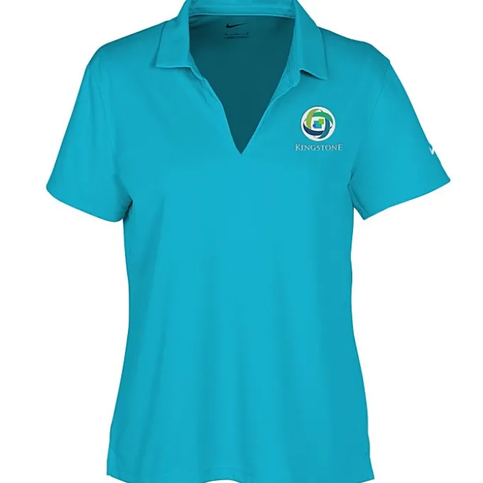 Nike Performance Tech Pique Polo 2.0 - Ladies' - Embroidered - 24 hr