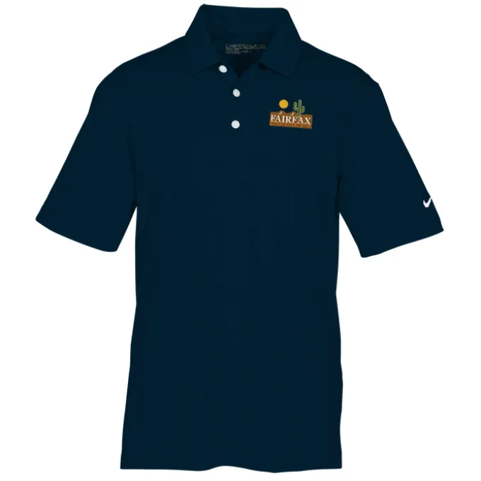Nike Performance Vertical Mesh Polo - Men's - Embroidered - 24 hr