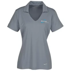 Nike Performance Vertical Mesh Polo - Ladies' - Embroidered - 24 hr