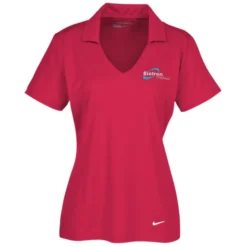 Nike Performance Vertical Mesh Polo - Ladies' - Embroidered - 24 hr