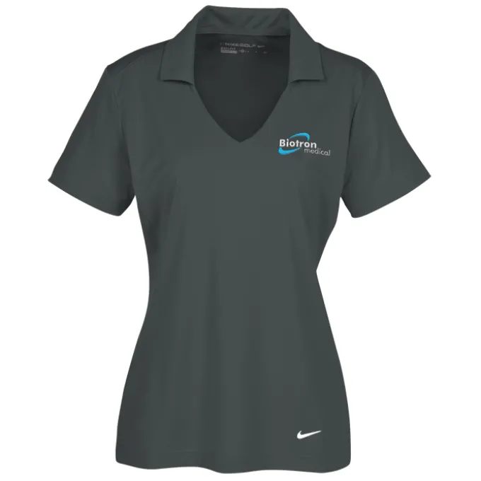 Nike Performance Vertical Mesh Polo - Ladies' - Embroidered - 24 hr
