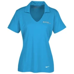 Nike Performance Vertical Mesh Polo - Ladies' - Embroidered - 24 hr