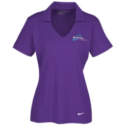 Nike Performance Vertical Mesh Polo - Ladies' - Embroidered - 24 hr