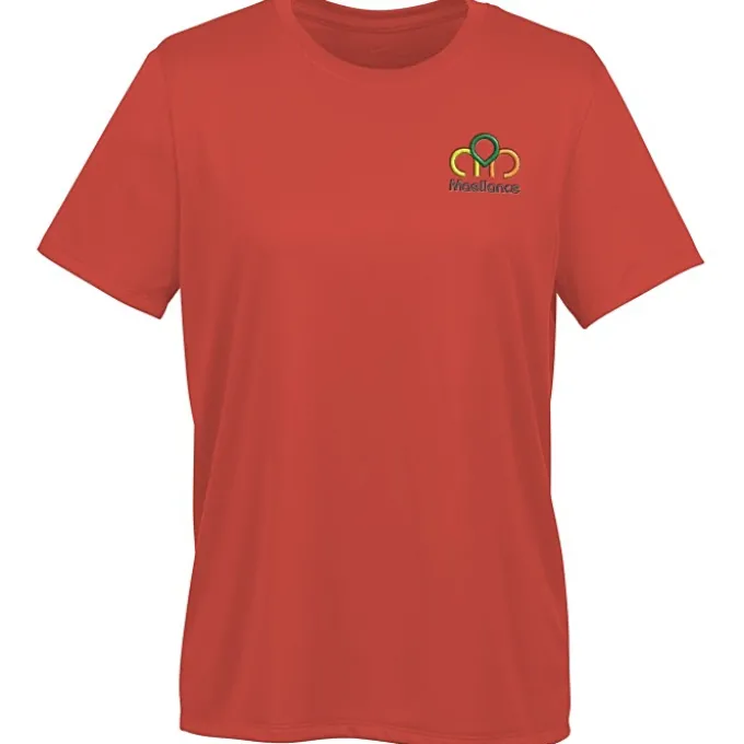 Nike Swoosh Sleeve rLegend T-Shirt - Ladies' - Embroidered