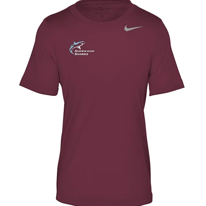 Nike Team rLegend T-Shirt - Youth - Embroidered
