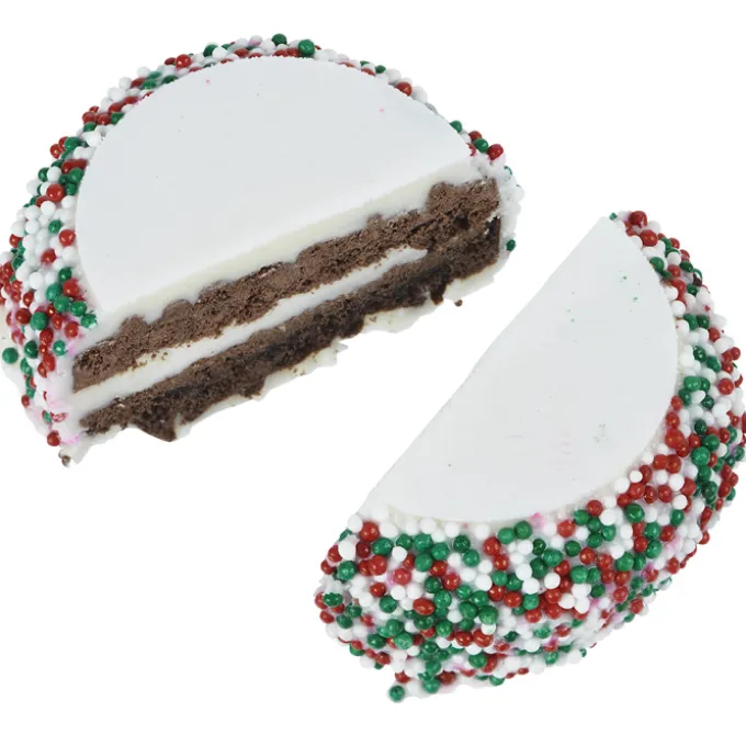 Nonpareil Dipped Sandwich Cookie