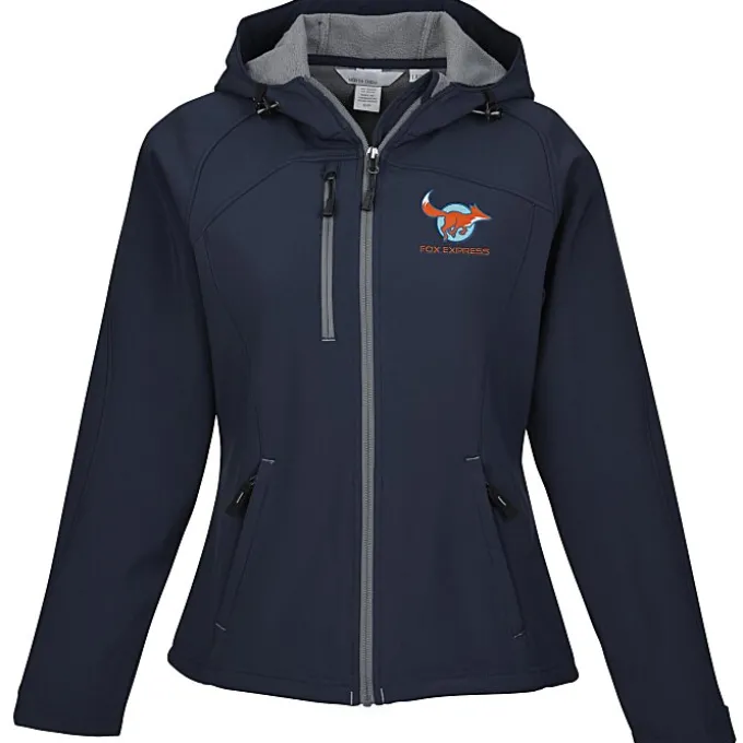 North End Hooded Soft Shell Jacket - Ladies'