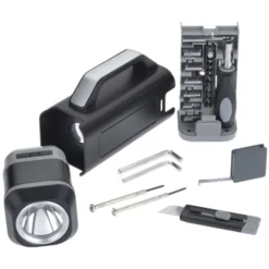 Northfield Tool Set with Rechargeable LED Flashlight