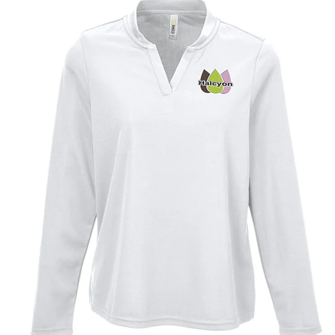 Nova Performance Long Sleeve Pique Polo - Ladies'