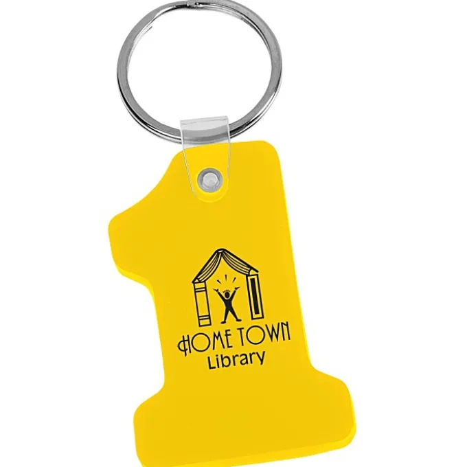 Number One Soft Keychain - Opaque