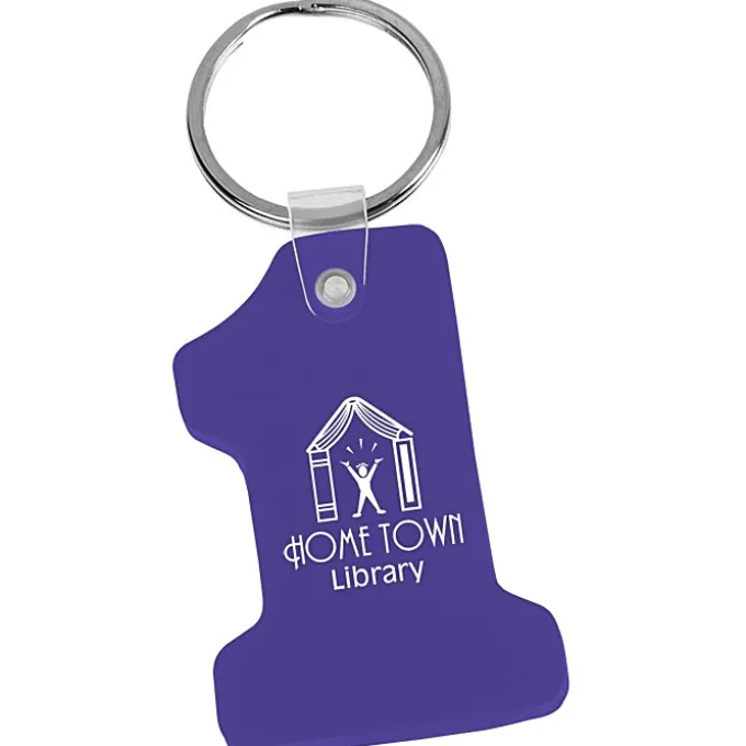 Number One Soft Keychain - Opaque