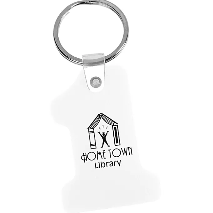 Number One Soft Keychain - Opaque
