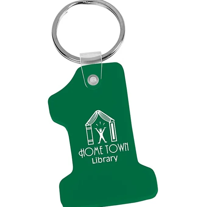 Number One Soft Keychain - Opaque