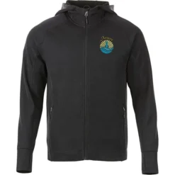 Odell Heather Knit Hooded Jacket - Men's