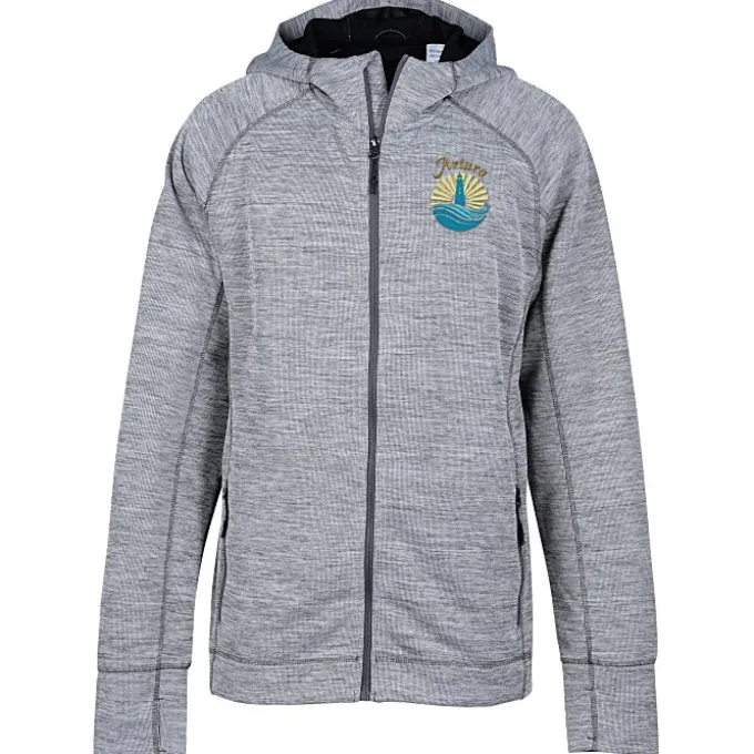 Odell Heather Knit Hooded Jacket - Men's