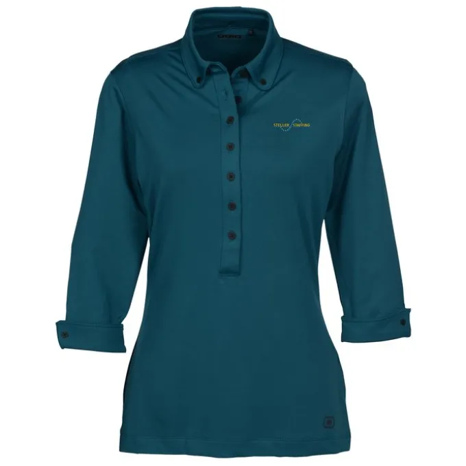OGIO Performance Button Collar Polo - Ladies'
