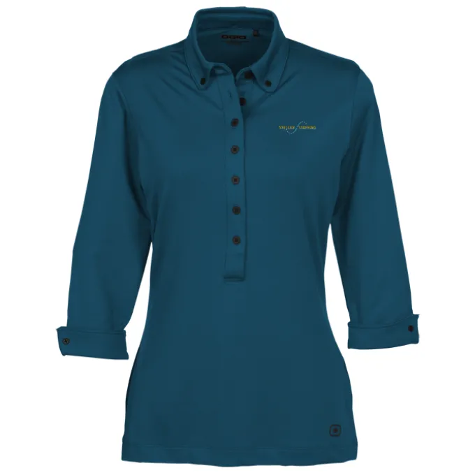 OGIO Performance Button Collar Polo - Ladies'