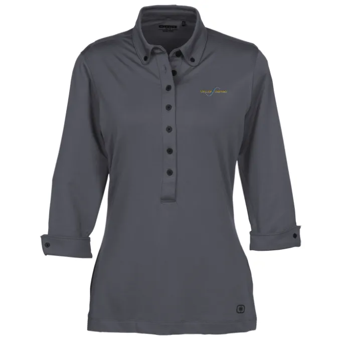 OGIO Performance Button Collar Polo - Ladies'