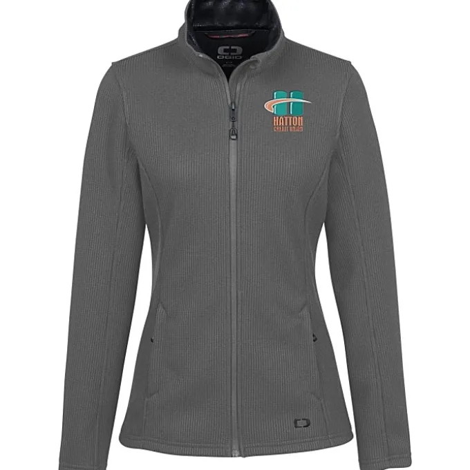 OGIO Ribbed Fleece Jacket - Ladies'